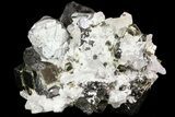 Sphalerite, Pyrite and Quartz Association - Peru #72594-3